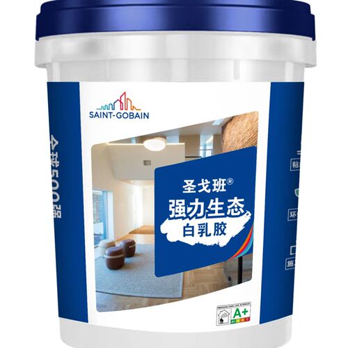圣戈班白乳胶强力生态白胶木工粘接力强环保健康家装优质白乳胶