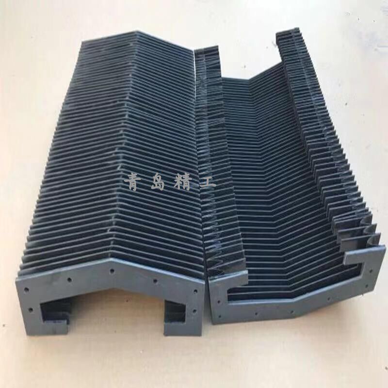柔性机床导轨防尘罩阻燃风琴防护罩挡尘罩直线轨伸缩式盔甲保护罩