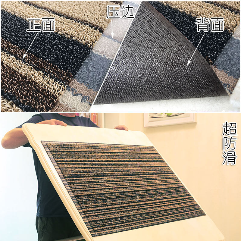 定制家用地垫门垫防滑脚垫环保厨房长条地毯简约北欧商用洗手台垫