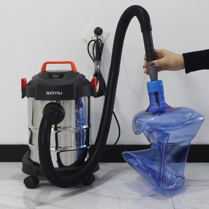亿力6263吸尘器家用小型强力大功率吸力干湿两用装修工业桶式吸