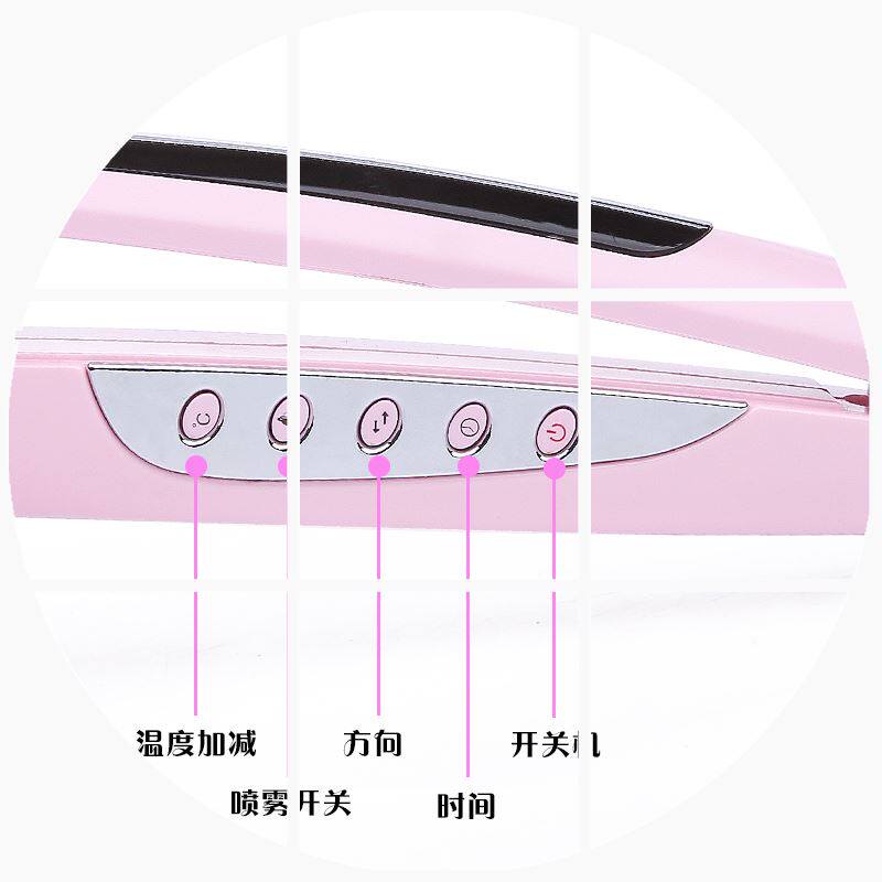 防烫陶瓷液晶蒸汽喷雾自动卷发器不伤发烫发美发梨花大蛋卷电卷棒