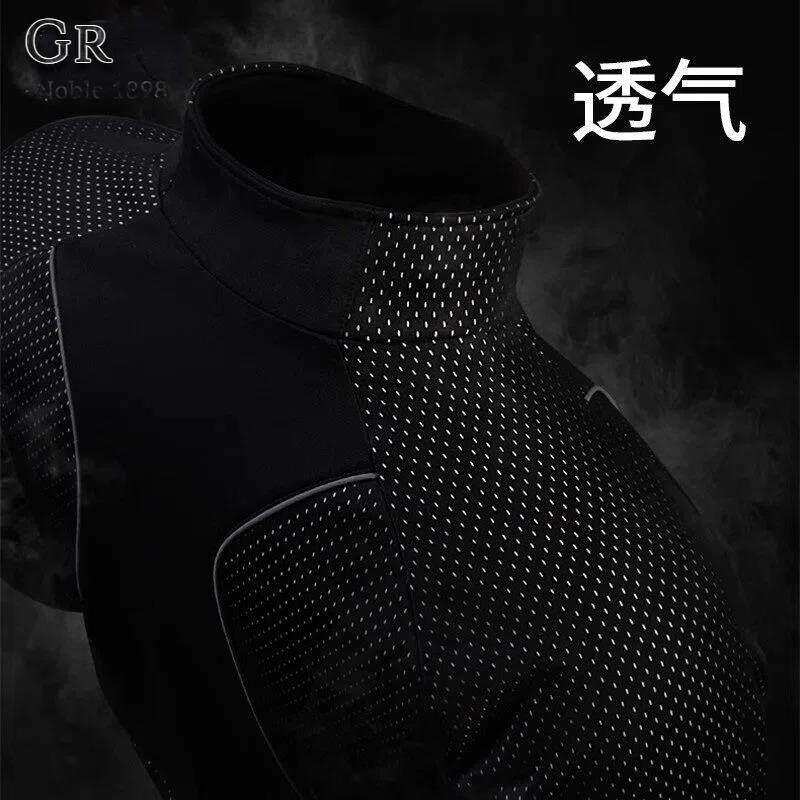瑞士公路自行车骑行服防风加厚秋冬季男款抓绒套装反光骑行裤装备
