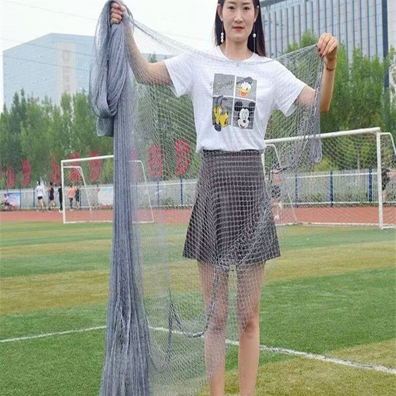 传统手撒网手抛网老式旋网撒网尼龙线轮胎线铅坠鱼网手抛捕鱼渔网