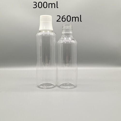 260ml/300ml漱口水瓶 颜色可做 瓶身材质PET 瓶盖材质PP 28口径