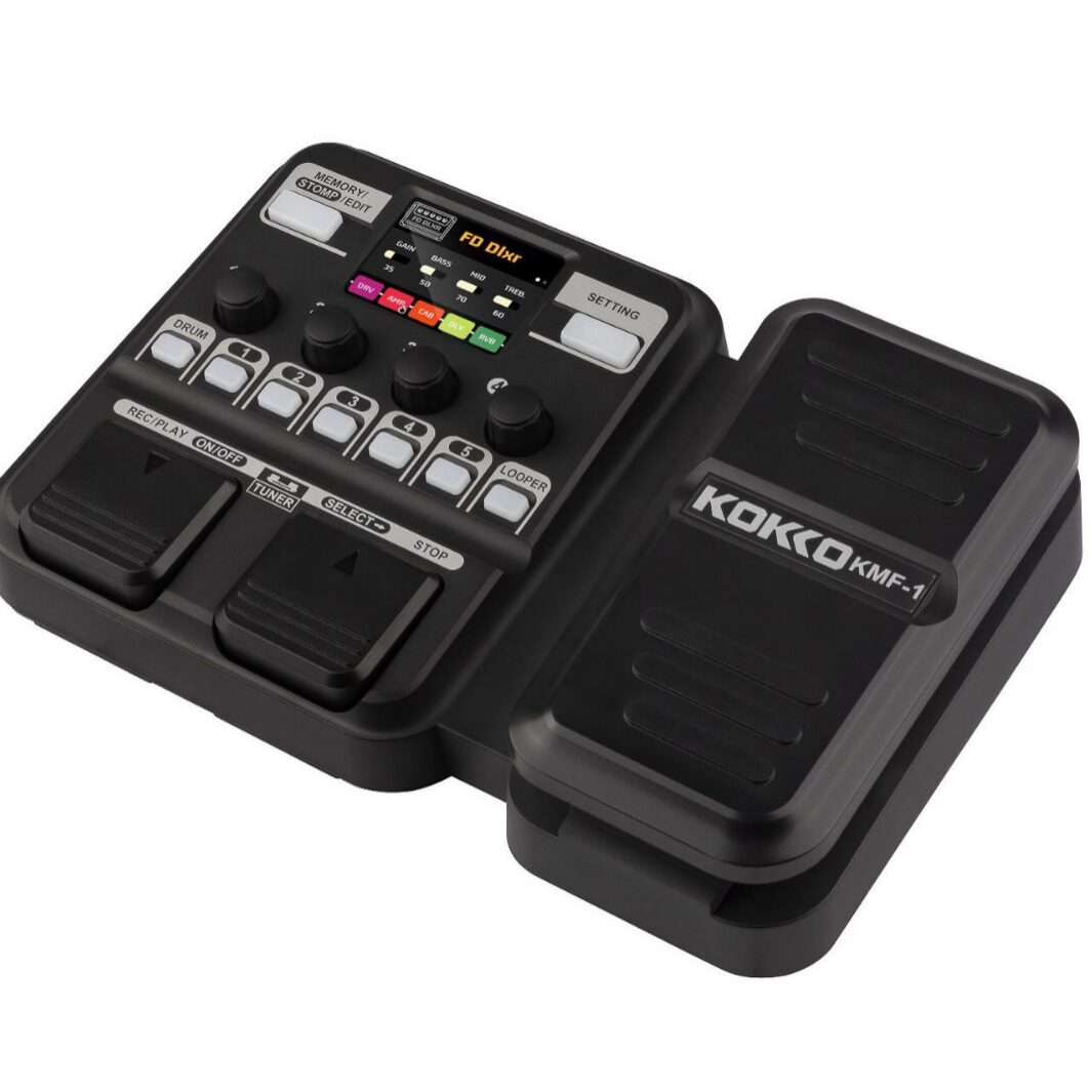 KMF-1吉他效果器9V数字合成器电吉他单块效果器音箱模拟鼓机Loop