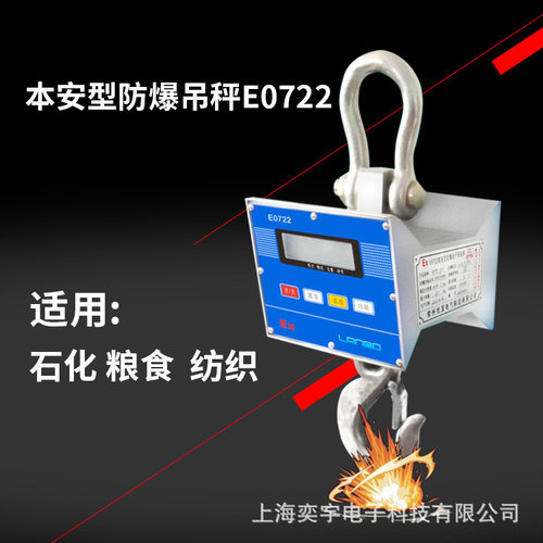 防爆电子吊钩秤10吨15吨20吨30吨重型不锈钢吊秤直显式电子吊磅秤