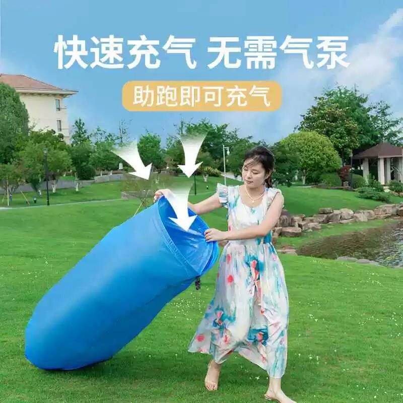 户外空气沙发床充气懒人气床音乐节沙发睡袋单人便携露营野营沙滩