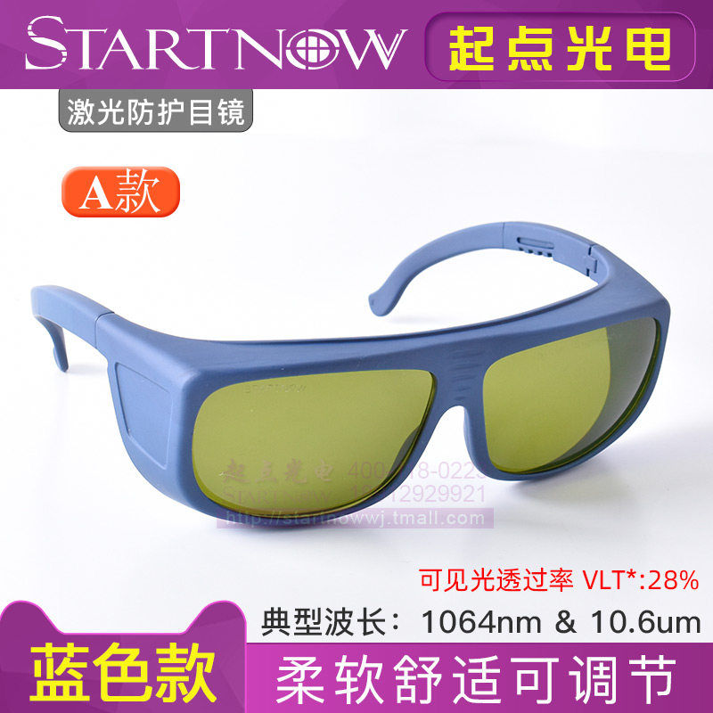 光纤防护眼镜防激光切割打标机专用焊接雕刻1064nm保护眼睛目镜