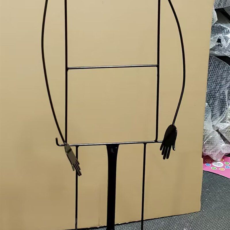 铁艺儿童衣架服装展示 人模 道具服装店婚纱拍摄淘宝拍摄