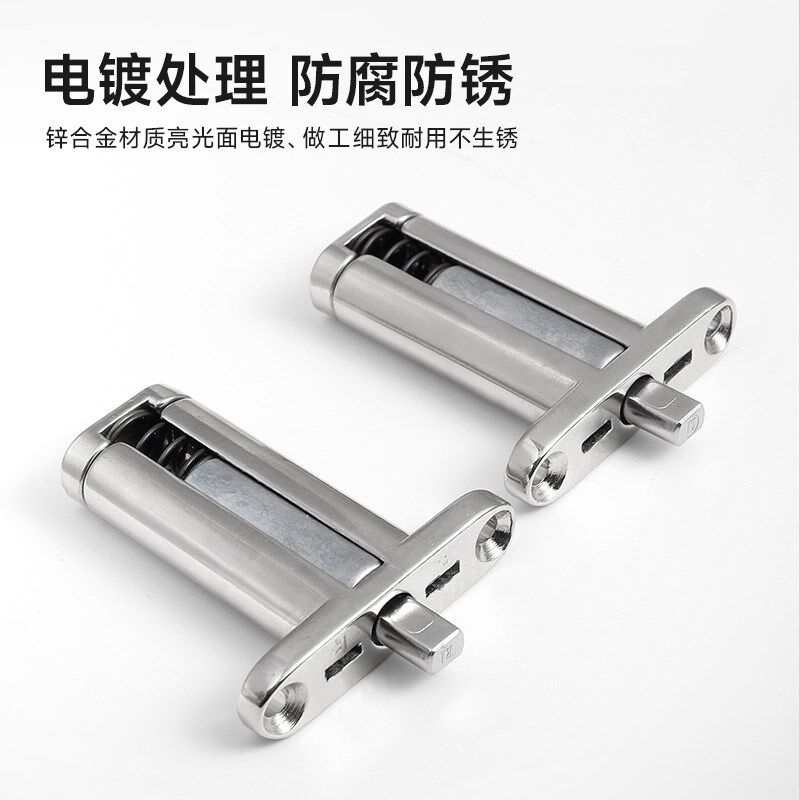 快装款隐藏式梳妆台合页上翻化妆台隐形合页液压缓冲铰链五金配件