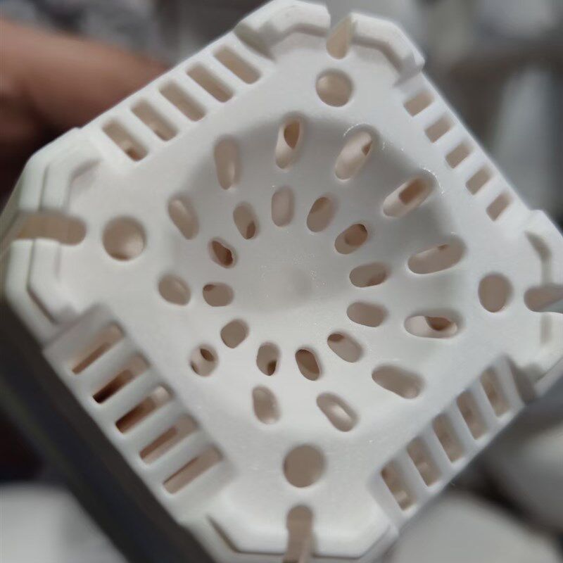 20个起10x8.8cm加厚特厚大白方多肉花盆塑料方形仙人球透气黑方盆