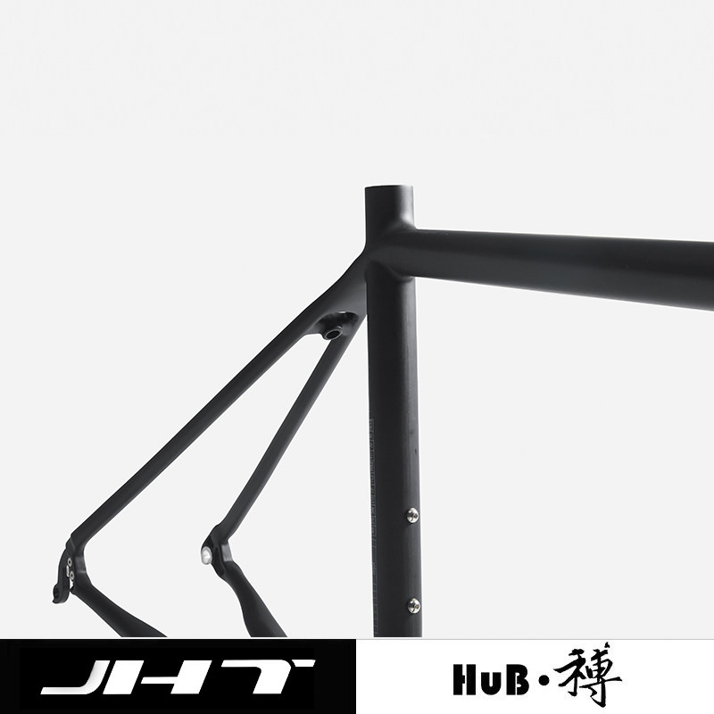 首发 HuB和博 公路自行车全 碳纤维车架配前叉 内走线 竞技车架