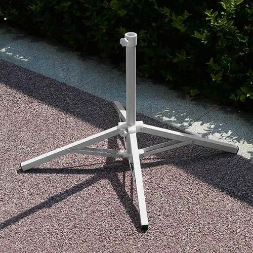 遮阳伞固定器遮阳伞固定器摆摊伞底座便携四脚固定铁架太阳伞折叠