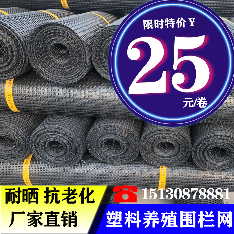 养殖塑料网养鸡鸭围栏网格户外防护栅栏拦鱼塘玉米围网胶菜园拦网