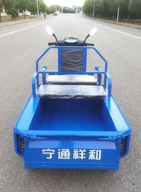 电动三轮车小型家用代步拉货电瓶平板电瓶三轮车山区爬坡接送孩子