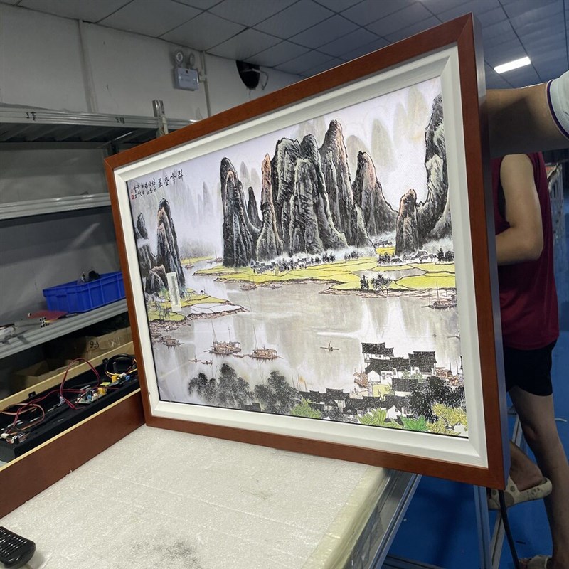 云屏广告机电子相框高清画屏22 32 43 49 65显示屏画框屏优惠
