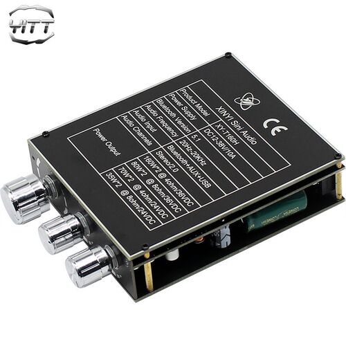 hifi发烧级蓝牙5.1数字功放板双声道立体声2*160W大功率音频模块