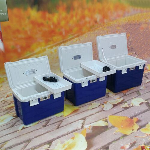 13L19L26L28L便携式户外冷藏箱保温箱温度计车载冬防冻夏保冷
