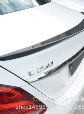 适用于奔驰C级压尾翼Benz W205spoiler c class w204尾翼顶翼改装