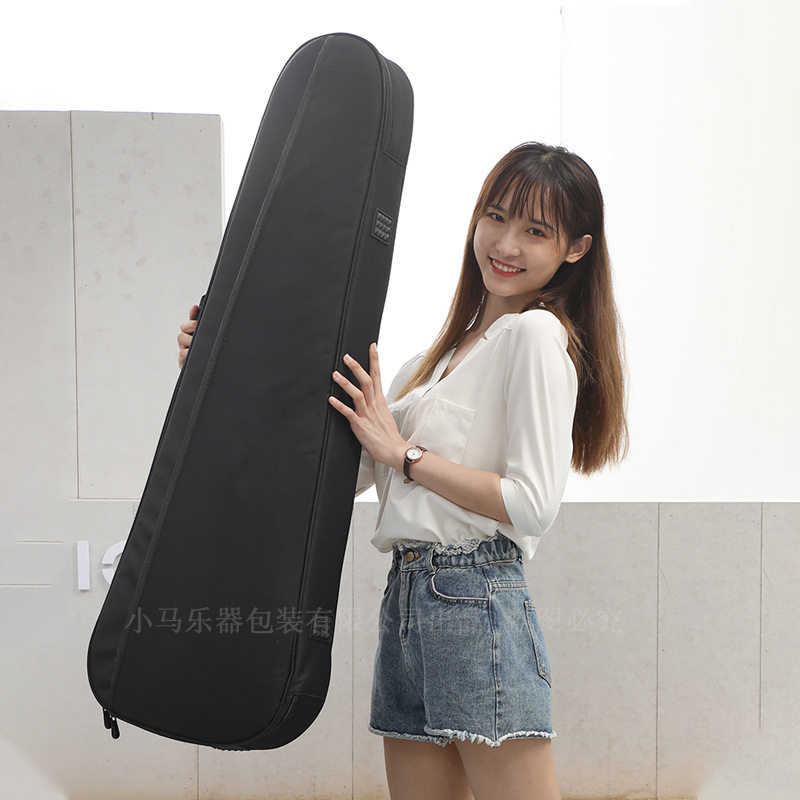 电吉他30毫米包加厚棉加绒防水个性摇滚电贝斯贝司双肩包乐队专用