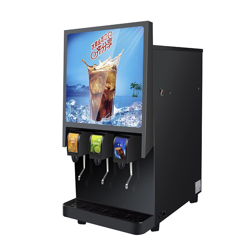 可乐分杯机三阀四阀小型自助商用全自动果汁冷饮机汽水碳酸饮料机