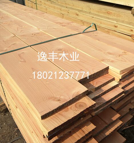 美国花旗松木方南方松木板防腐木地板木料樟子松板材芬兰碳化木条