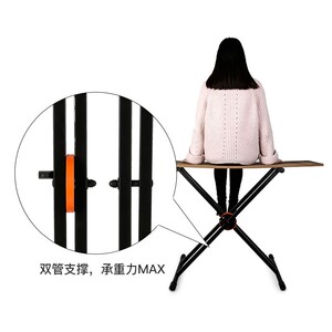 soundking音王S15/S17加厚双管X型单双层电子琴架折叠电钢琴支架