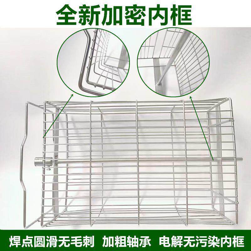 蜂旺摇蜜机304不锈钢摇蜜机平底双梁B26蜂蜜分离机打蜜机摇糖机