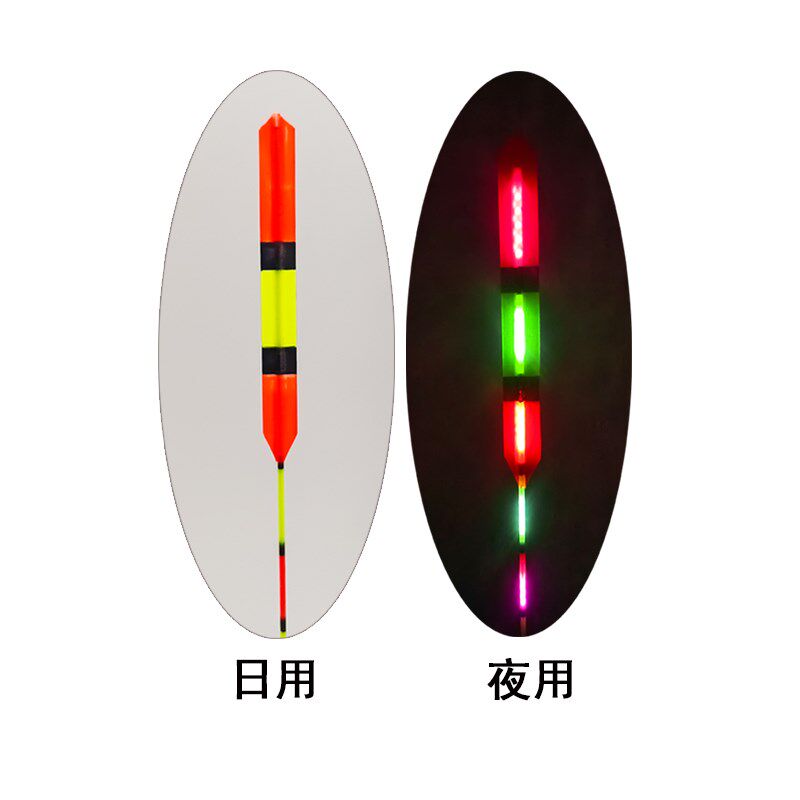 老曹口口中高灵敏超醒目高亮LED路滑远投电子夜光漂日夜两用78.12