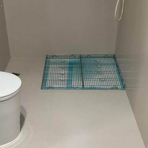 不锈钢狗厕所大中小型犬防踩屎网架定点排便神器宠物尿盆尿垫托盘