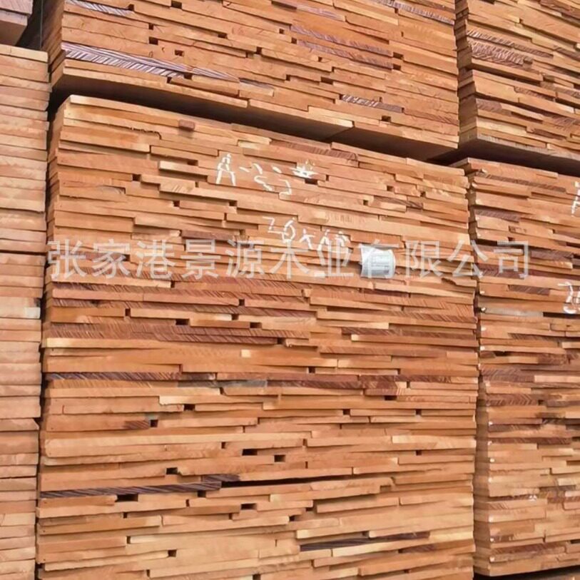 沙比利 乌檀木 家具材 菜板料 大板料 茶台 实木工程古建防腐木料图片