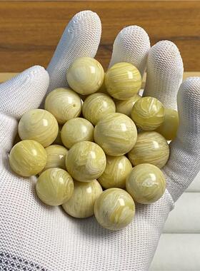 热卖款非天然琥珀蜜蜡虎皮纹妖孽圆珠散珠DIY文玩配饰
