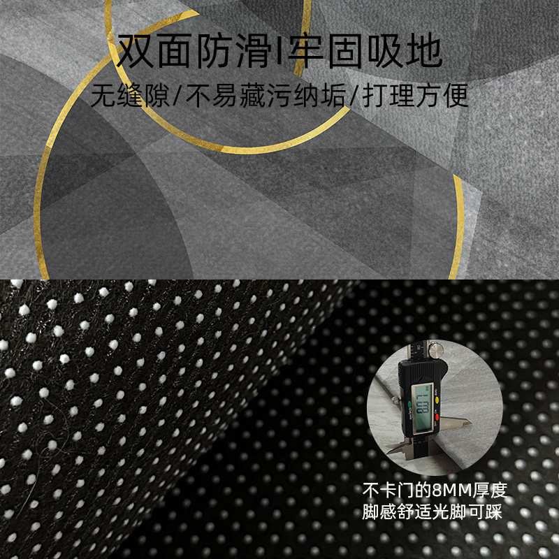 入户门地垫轻奢高级进门玄关门口防滑脚垫子门垫门外耐脏地毯家用