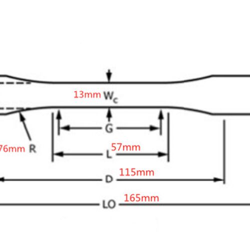 ASTM D638塑料拉伸属性的标准试验方法 取样裁刀塑料拉伸哑铃刀模