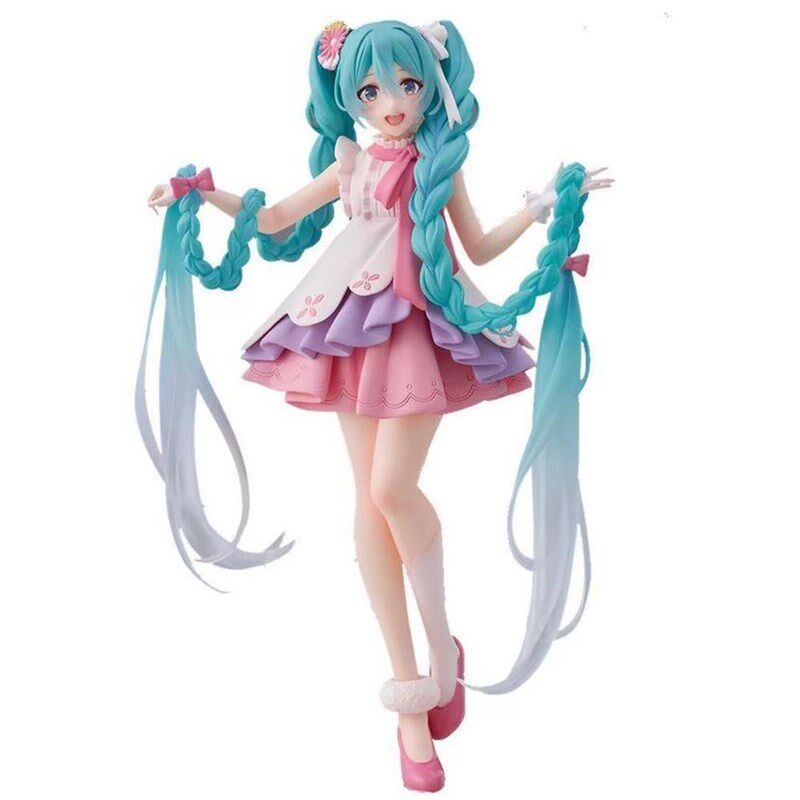 初音未来手办动漫周边二次元美少女战士模型机箱摆件公仔女生礼物