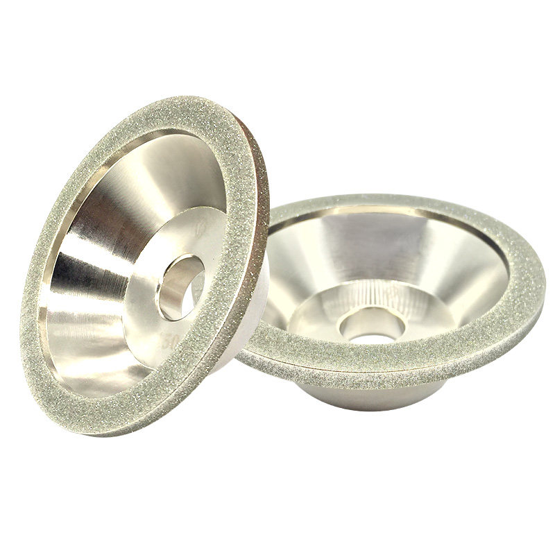 台湾一品碗型金刚石砂轮磨刀机砂轮片合金砂轮100/125mm