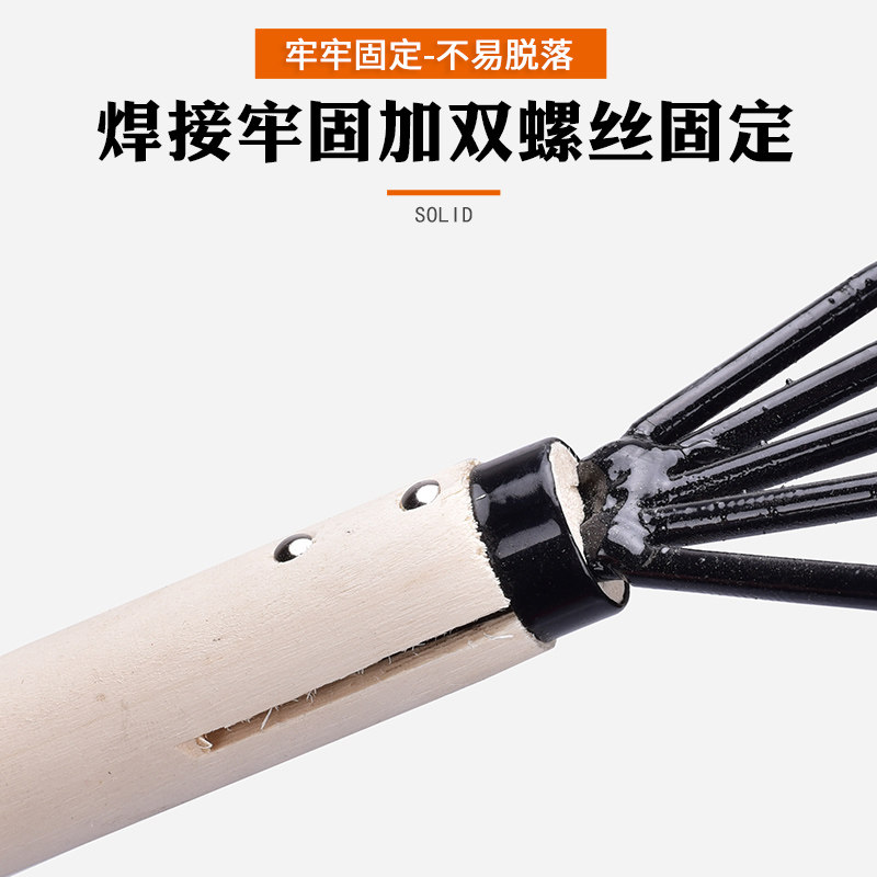 海边挖海鲜工具挖贝壳蛤蜊海蛎子螃蟹花蛤神器铁耙赶海耙子沙滩耙