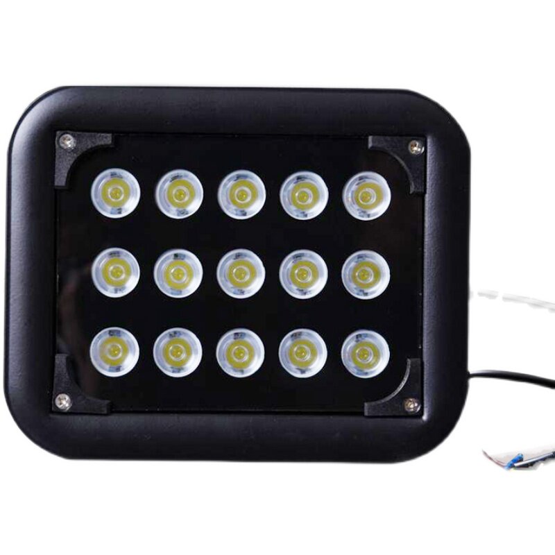 AC220v18W白光灯机箱延长感应线补光灯道闸停车场照车牌灯补光灯