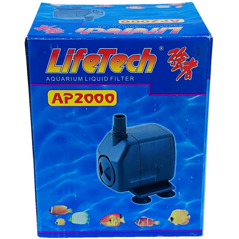佳宝强者牌观赏鱼潜水过滤水泵AP2000/3200/3500鱼缸水族箱抽水泵