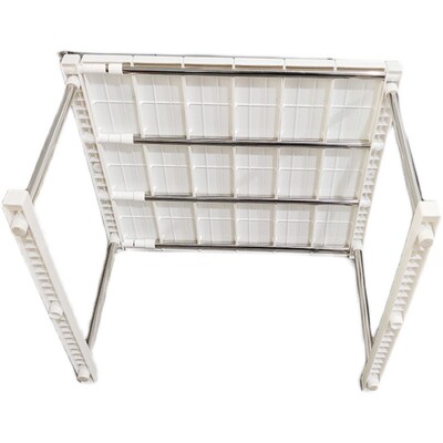 宽28cm平板厨房橱柜置物架子衣柜分层隔板收纳架橱柜内台面整理架