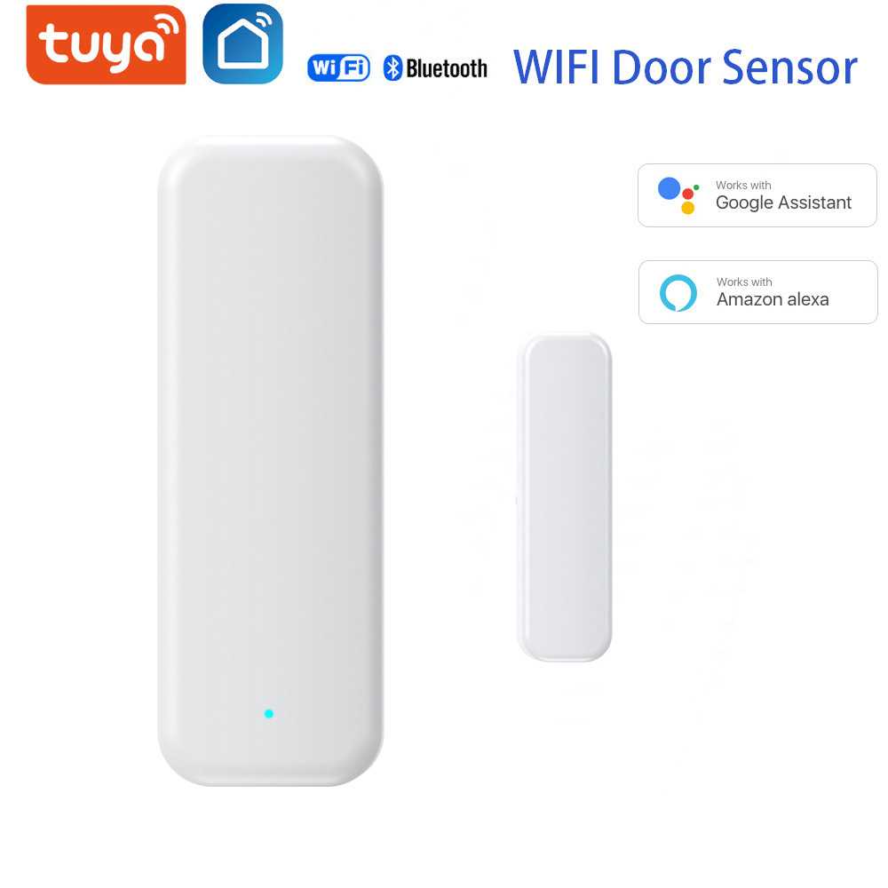 涂鸦wifi门磁报警器WIFI door sensor对接音箱涂鸦WIFI门窗感应器