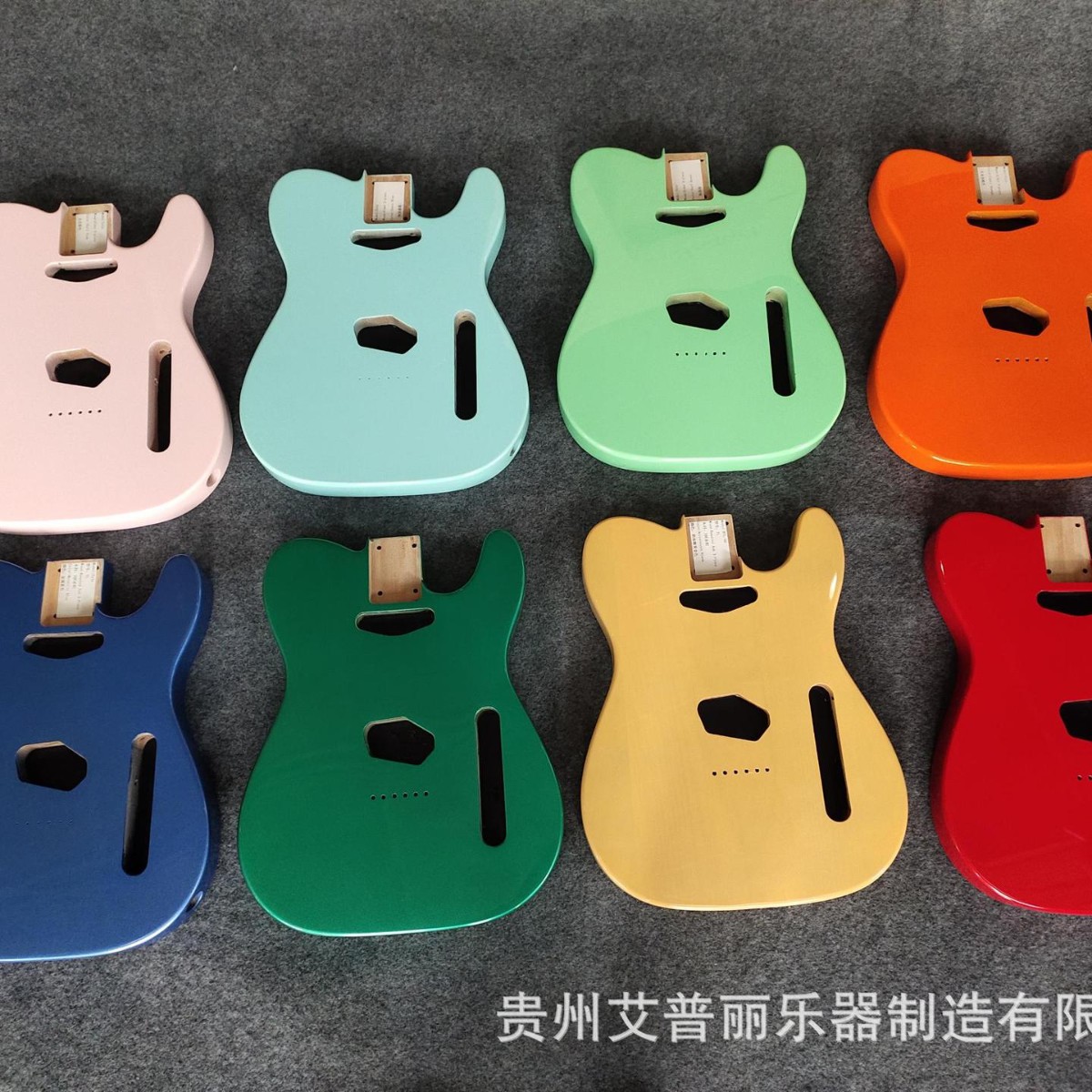 ST琴体TL琴体半成品电吉他赤杨木琴体亮光吉他组装改装DIY吉他
