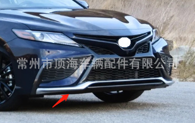 适用于凯美瑞camry 2021 SE前杠下饰条杠网下装饰亮条
