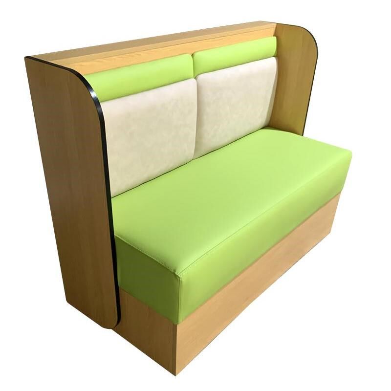 定制软包储物卡座烤肉火锅桌椅靠墙半圆弧形茶餐厅酒吧茶楼新中式