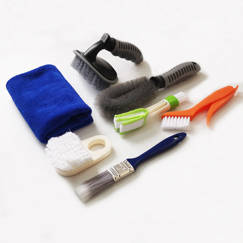 伸缩洗车工具套装轮胎轮毂清洗毛刷汽车内饰风口灰尘清洁刷车神器