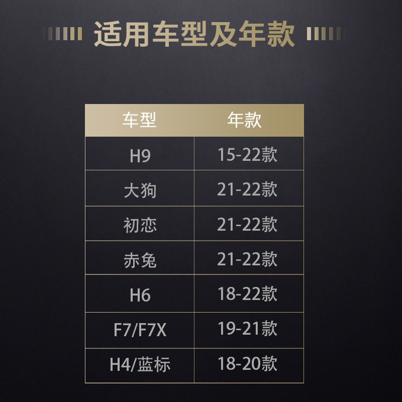 哈弗H6大狗H4初恋H9赤兔FX7专用刹车灯爆闪呼吸尾灯改装领航哈佛