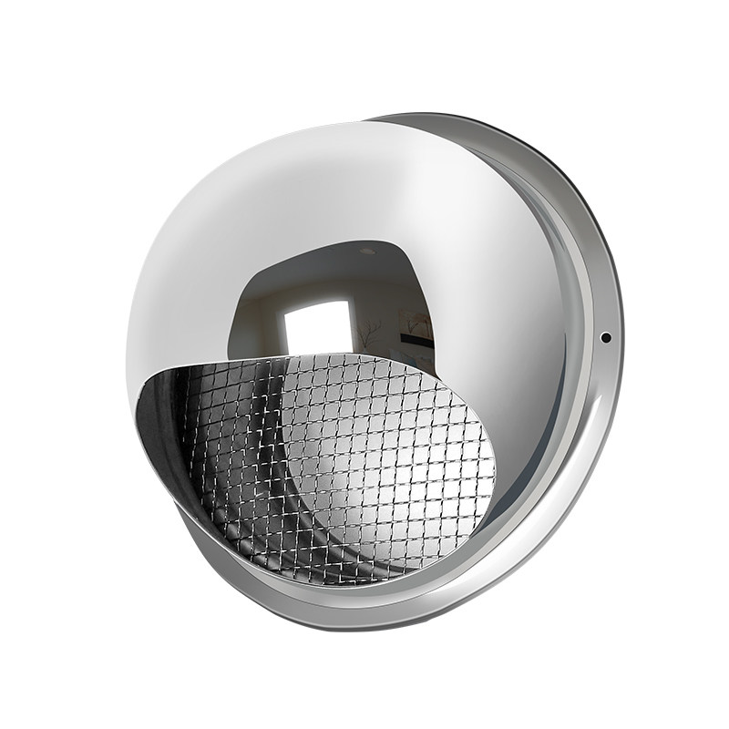 304不锈钢风帽油烟机排烟排风管外墙出风口通风口防风防雨防鸟罩