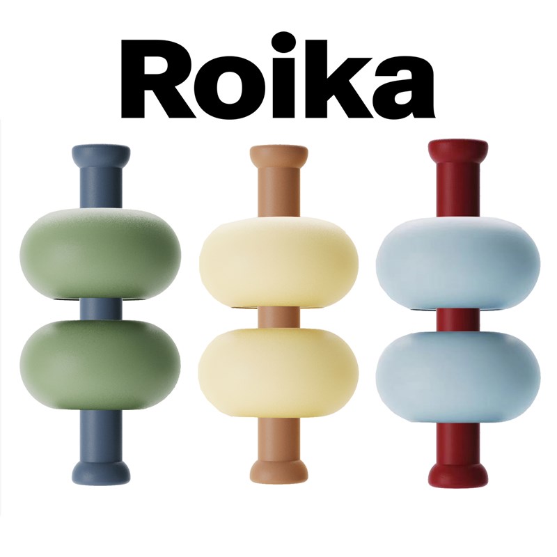 韩国Roika Dango漏食益智狗狗玩具天然橡胶小型犬丰容咬坏换新