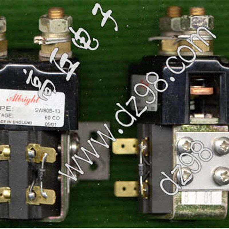 进口拆机SW80B-13 80A 大电流 接触器 线圈 60V 吸合后要降为 48V