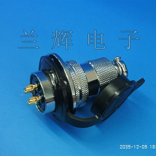 【重强】 连接器 航空插头 GX25-4P(4芯)DF25-4T 25M